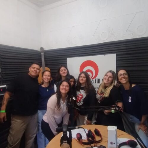 El profesorado de Lengua y Literatura visita la radio del penal