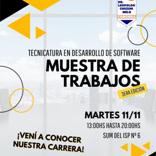 Muestra de Trabajos de la TS en Desarrollo de Software